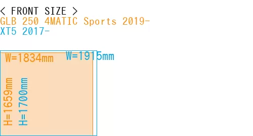 #GLB 250 4MATIC Sports 2019- + XT5 2017-